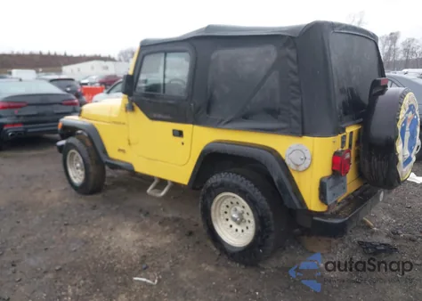 2000 Jeep Wrangler Se z USA, uszkodzony, nr VIN 1J4FA29P1YP787198